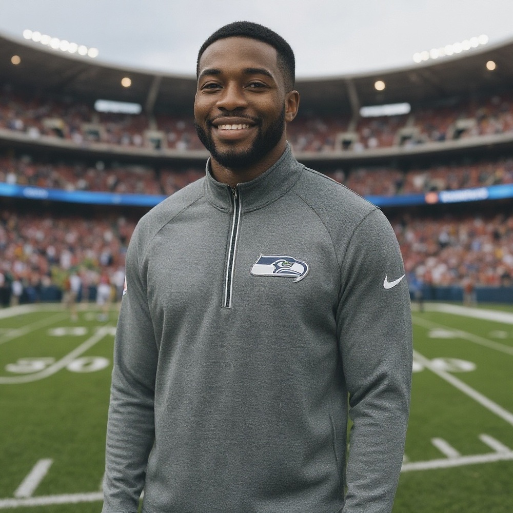 Nike Gray Zip Up Sweater
